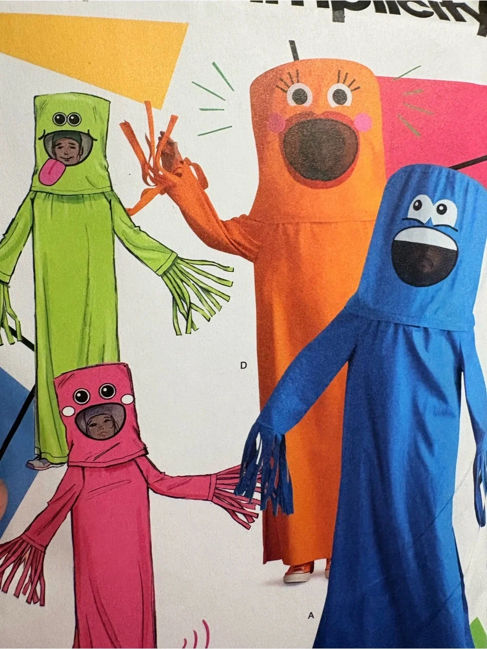 BN UNCUT SIMPLICITY 9353 BB SEWING PATTERNS COSTUMES HALLOWEEN